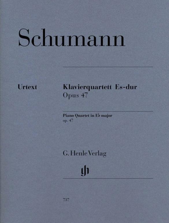 Vorderes Coverbild Klavierquartett Es-Dur op. 74