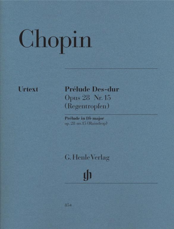 Vorderes Coverbild Chopin, Frédéric - Prélude Des-dur op. 28 Nr. 15 (Regentropfen)
