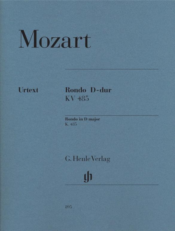 Vorderes Coverbild Mozart, Wolfgang Amadeus - Rondo D-dur KV 485