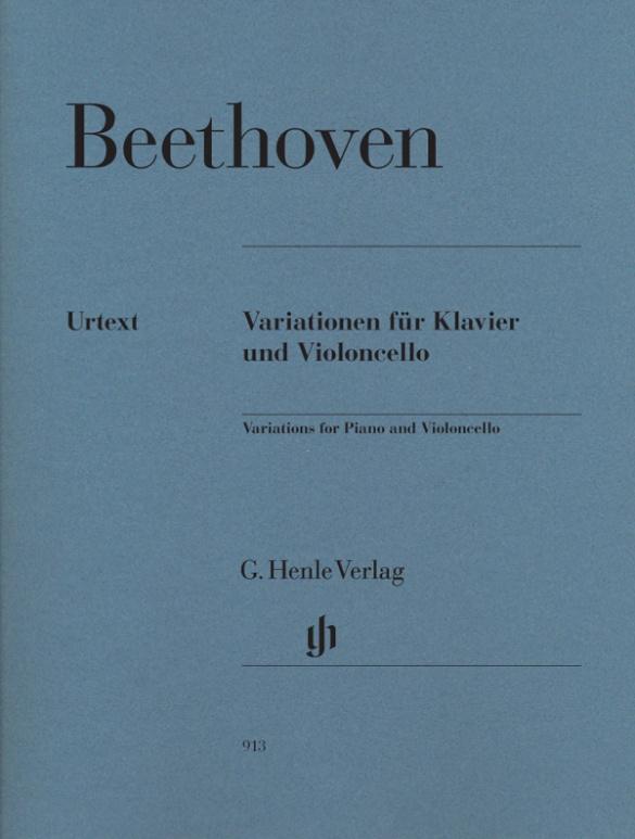 Vorderes Coverbild Beethoven, Ludwig van - Variationen für Klavier und Violoncello