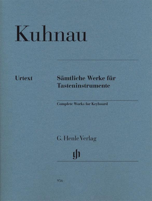 Vorderes Coverbild Kuhnau, Johann - Sämtliche Werke für Tasteninstrument