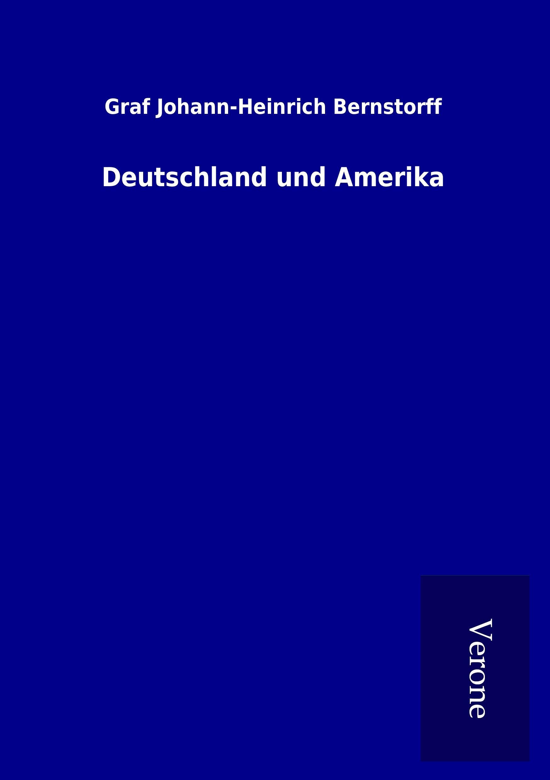 Vorderes Coverbild Deutschland und Amerika