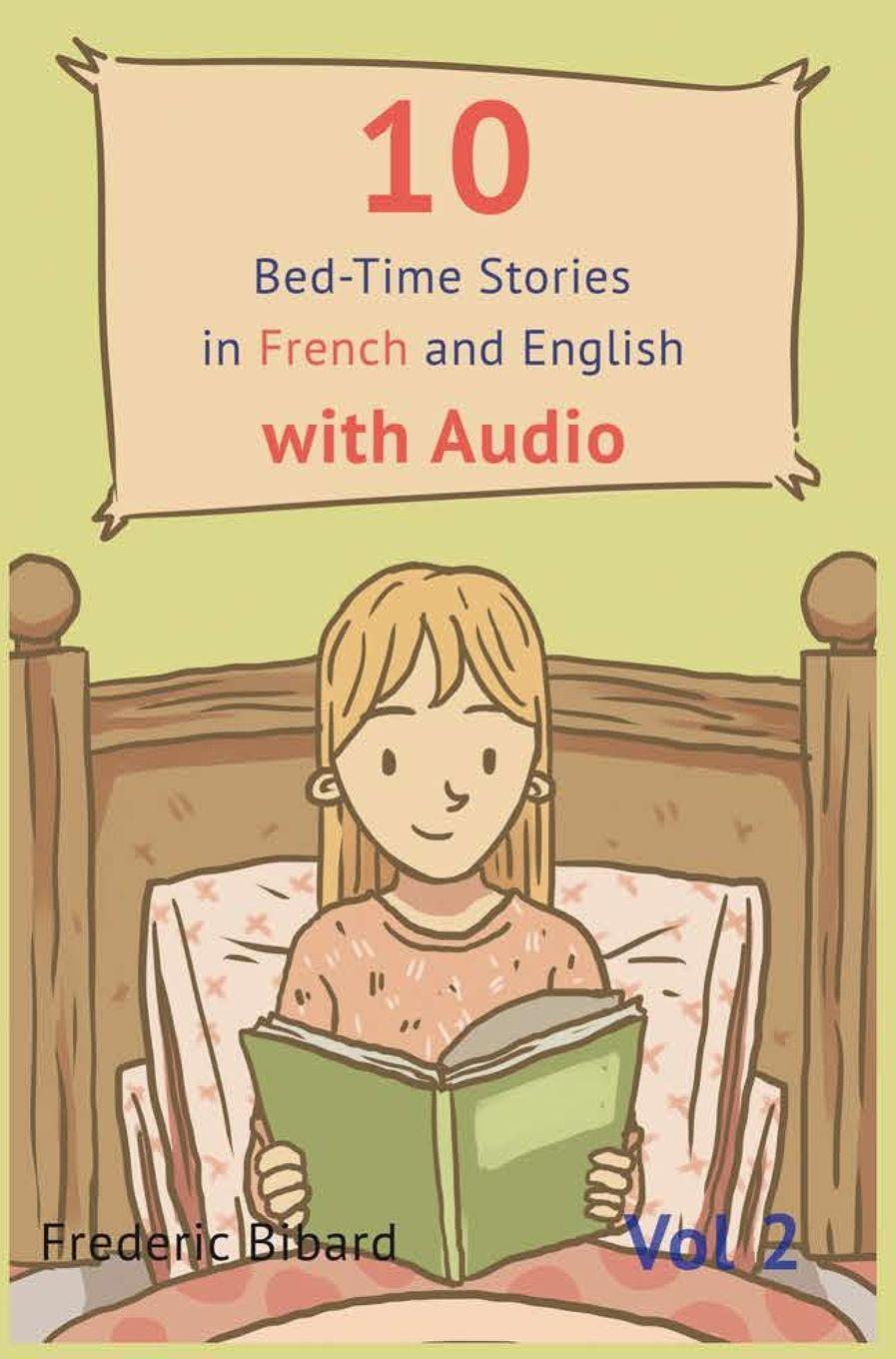 Vorderes Coverbild 10 Bedtime Stories in French and English with audio.