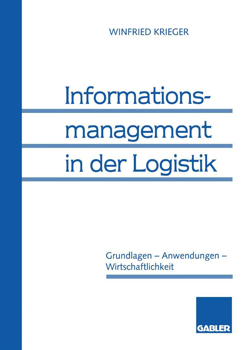 Vorderes Coverbild Informationsmanagement in der Logistik