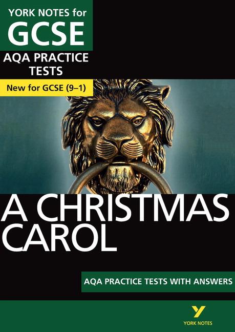 Vorderes Coverbild A Christmas Carol AQA Practice Tests with answers York Notes - for 2025, 2026 exams