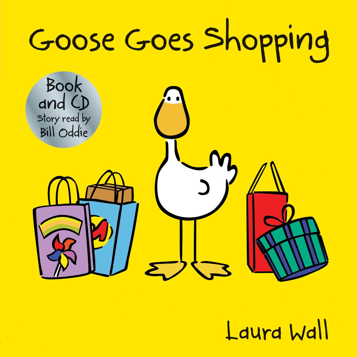 Vorderes Coverbild Goose Goes Shopping (book&CD)