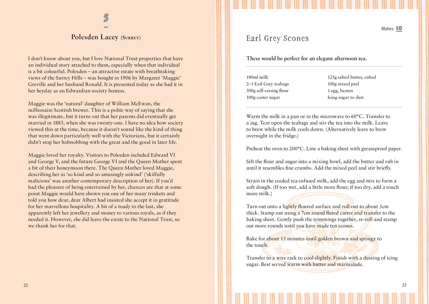 Beispielinhalt (Bild) The National Trust Book of Scones