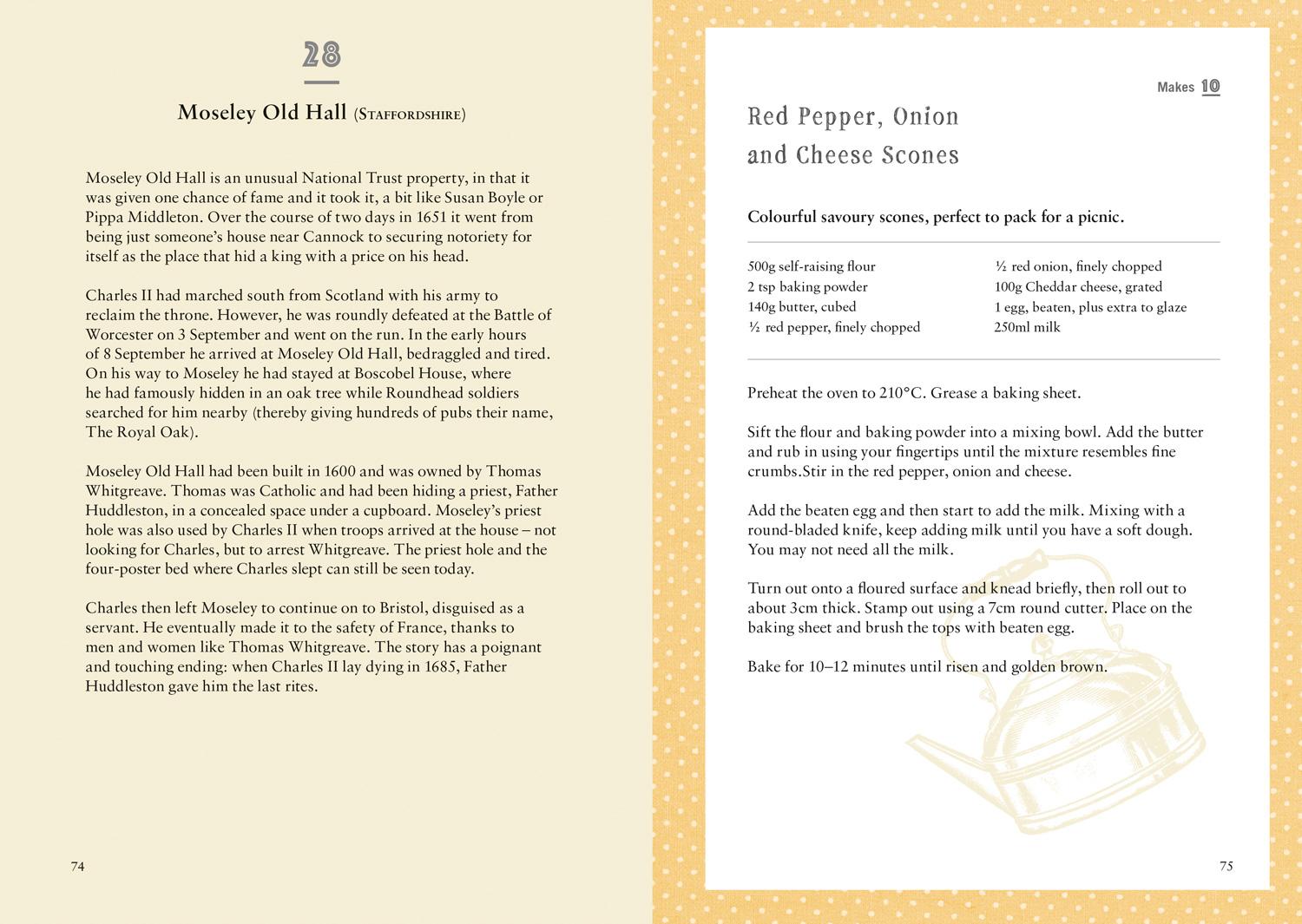 Beispielinhalt (Bild) The National Trust Book of Scones