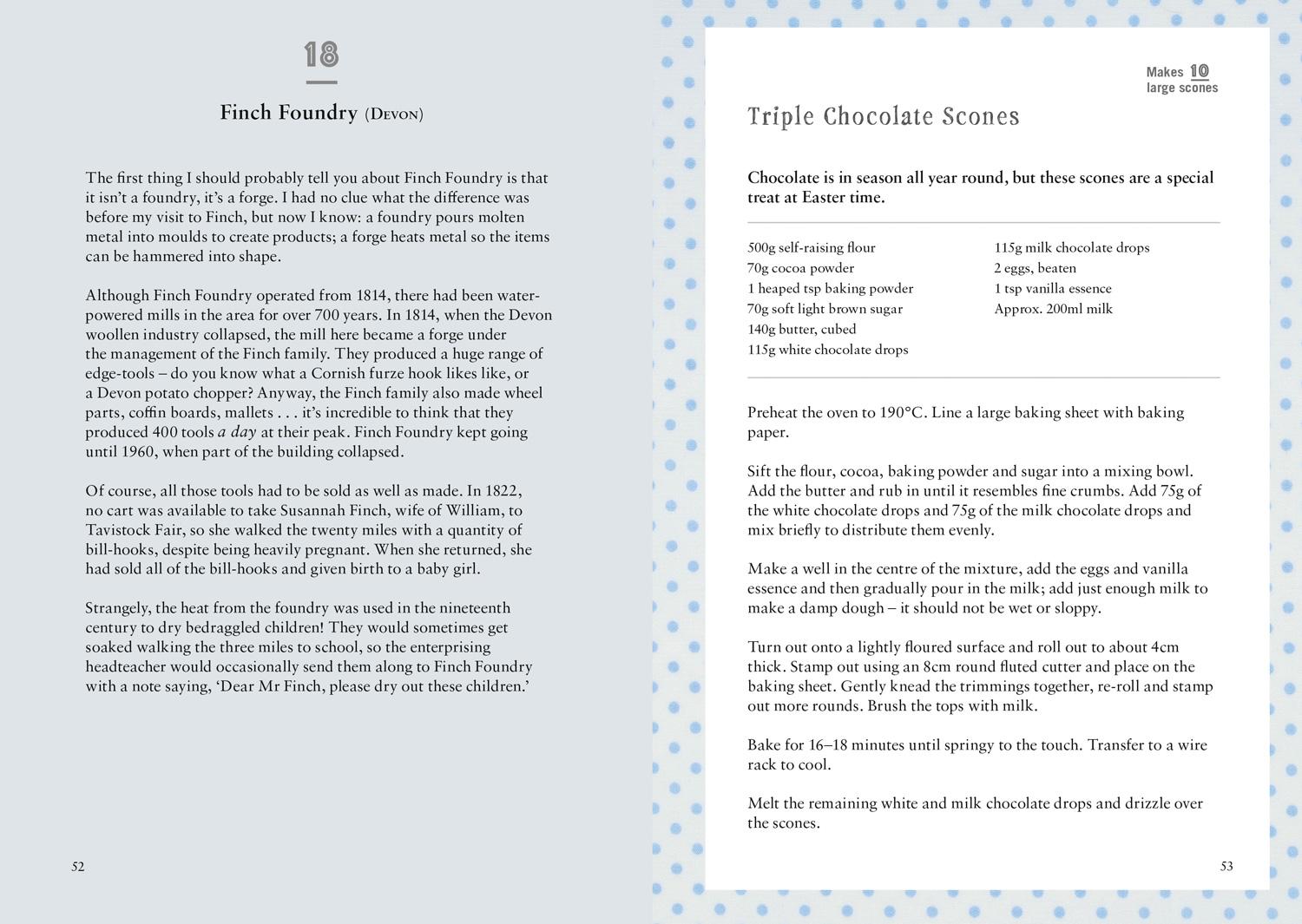 Beispielinhalt (Bild) The National Trust Book of Scones