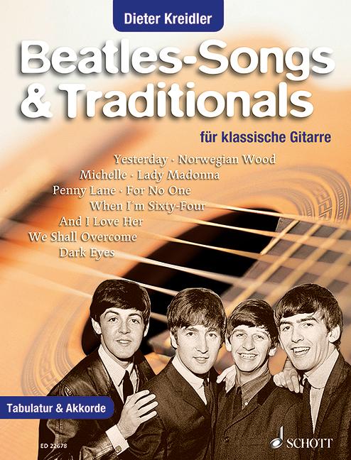 Vorderes Coverbild Beatles-Songs & Traditionals