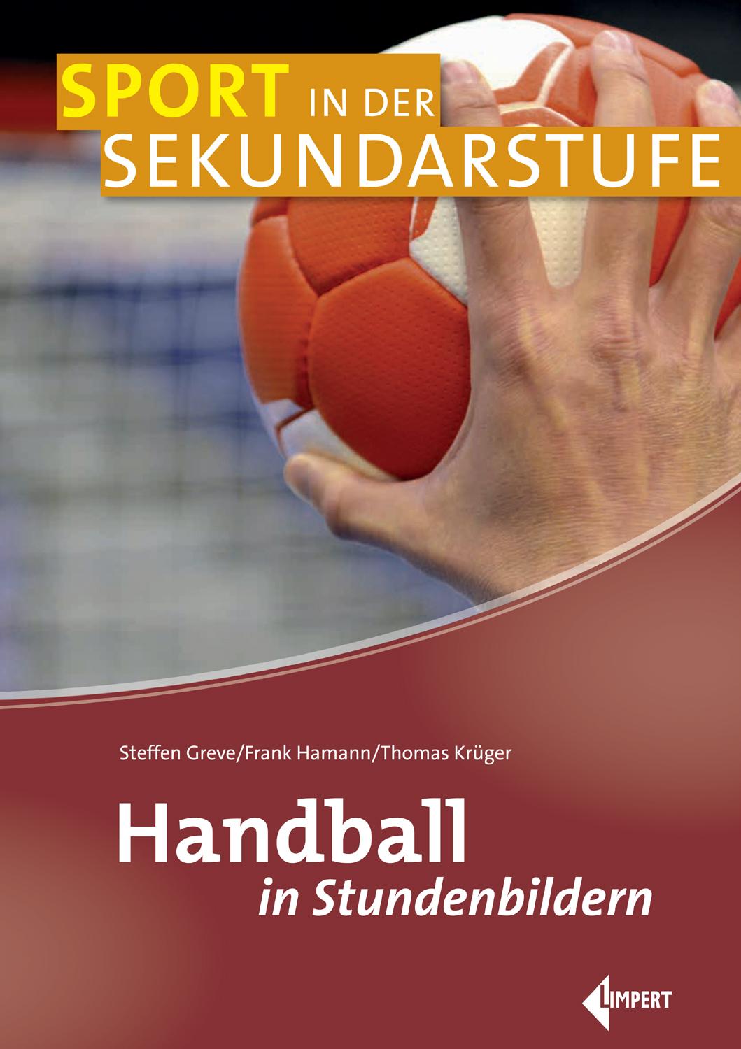 Vorderes Coverbild Handball in Stundenbildern
