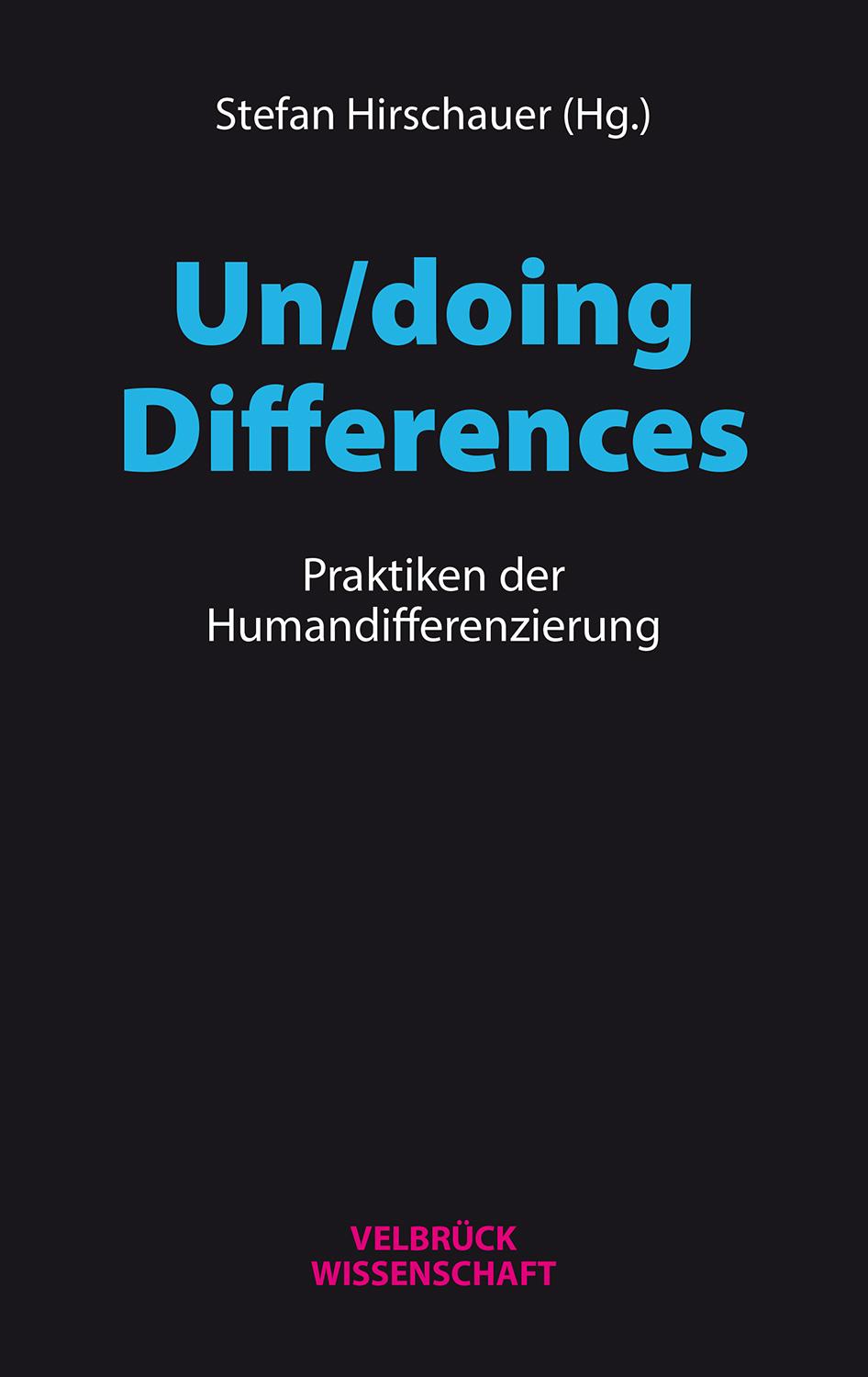 Vorderes Coverbild Un/doing Differences