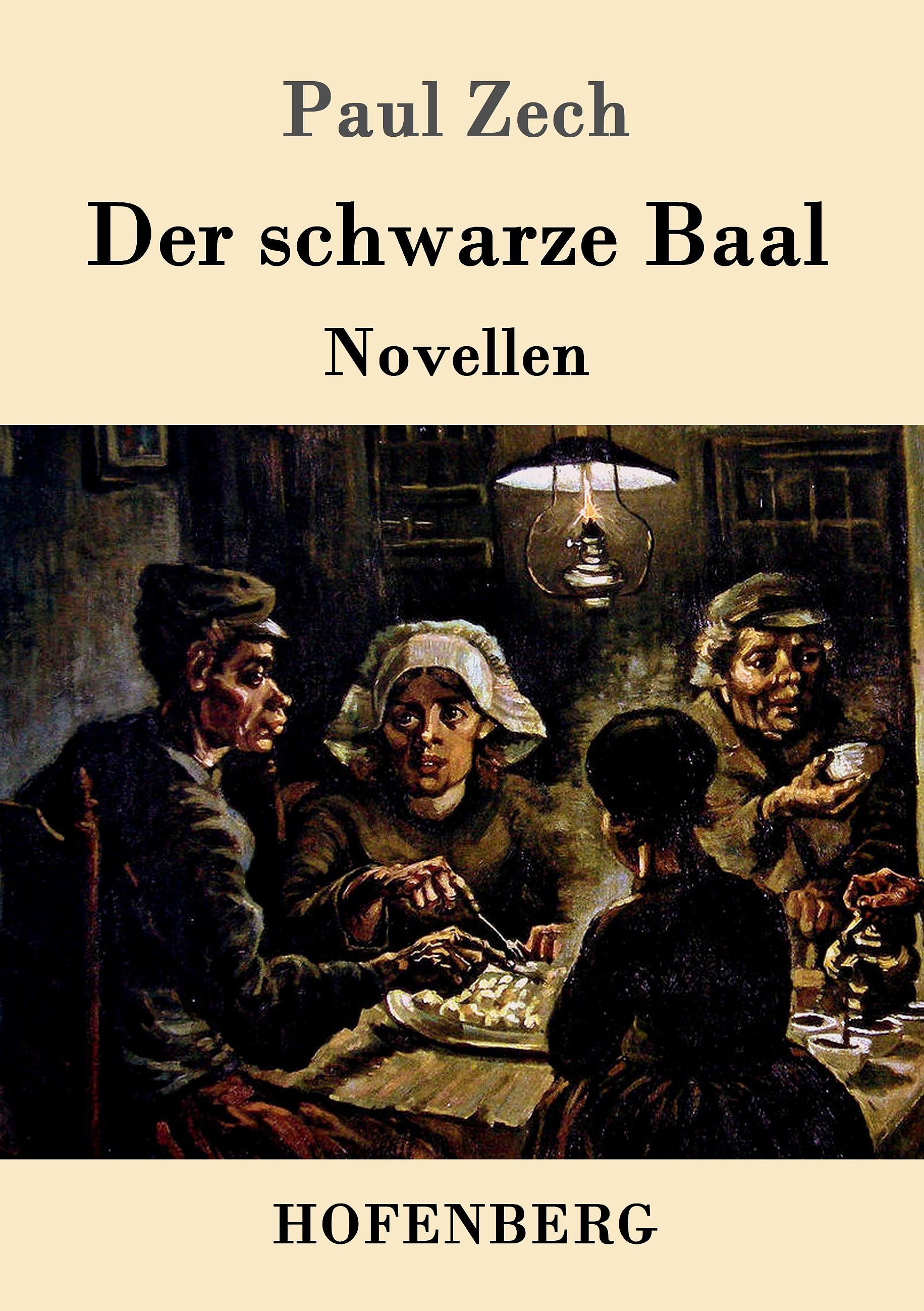 Vorderes Coverbild Der schwarze Baal