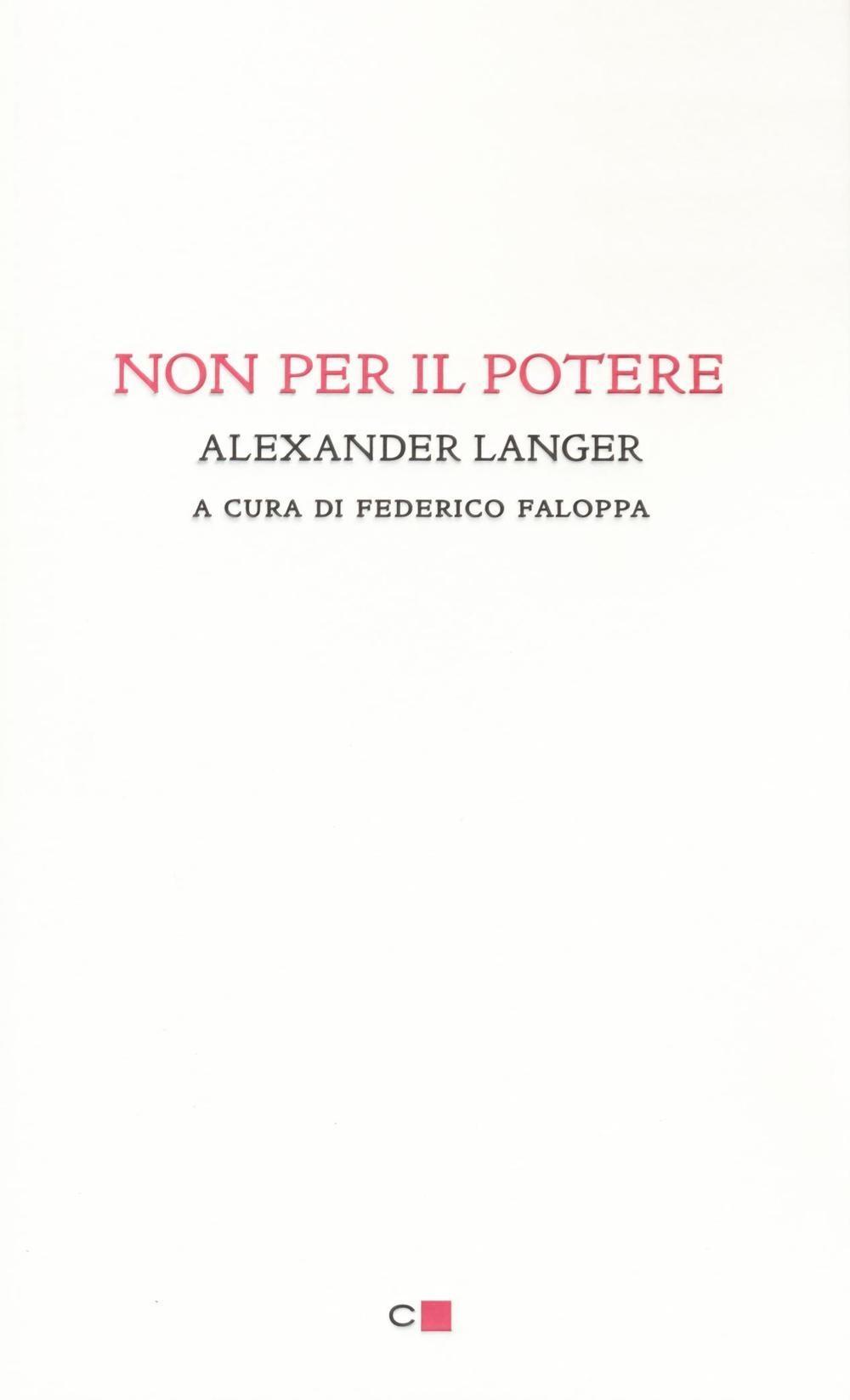 Vorderes Coverbild Non per il potere