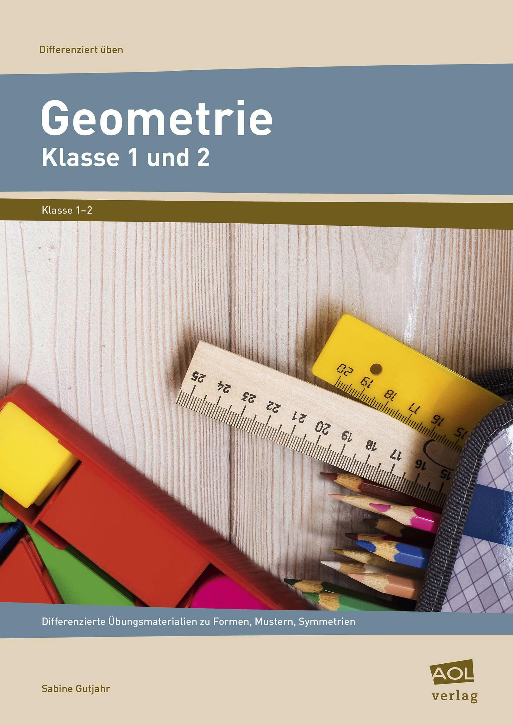 Vorderes Coverbild Geometrie - Klasse 1 und 2