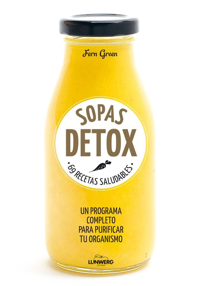 Vorderes Coverbild Sopas detox : 69 recetas saludables