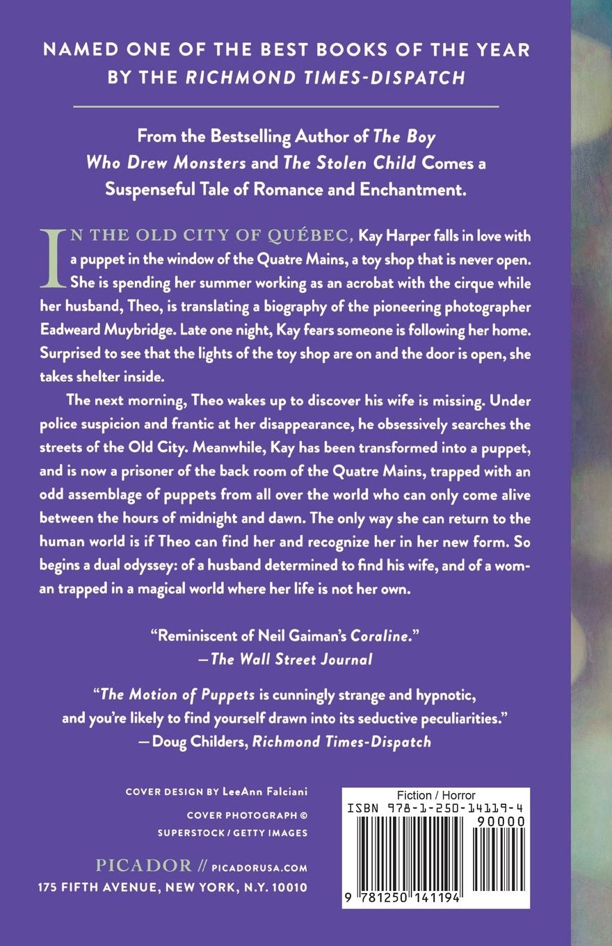 Rückseitencover Motion of Puppets