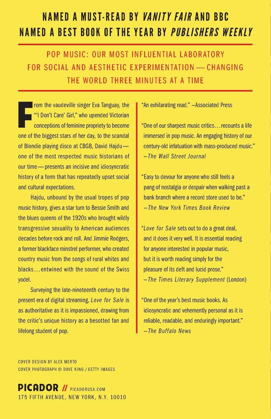 Rückseitencover Love for Sale