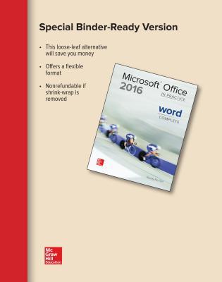 Vorderes Coverbild Looseleaf for Microsoft Office Word 2016 Complete: In Practice