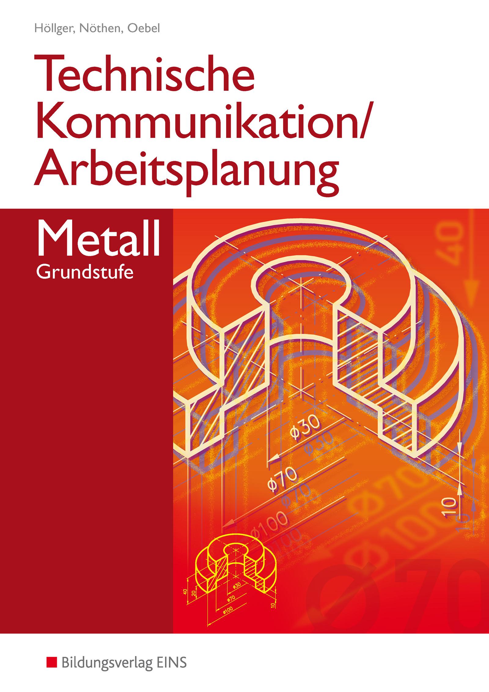 Vorderes Coverbild Technische Kommunikation / Arbeitsplanung Metall