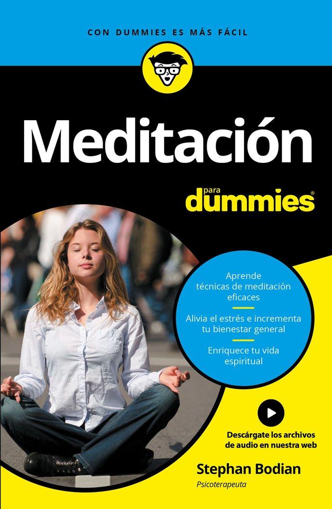 Vorderes Coverbild Meditación para dummies