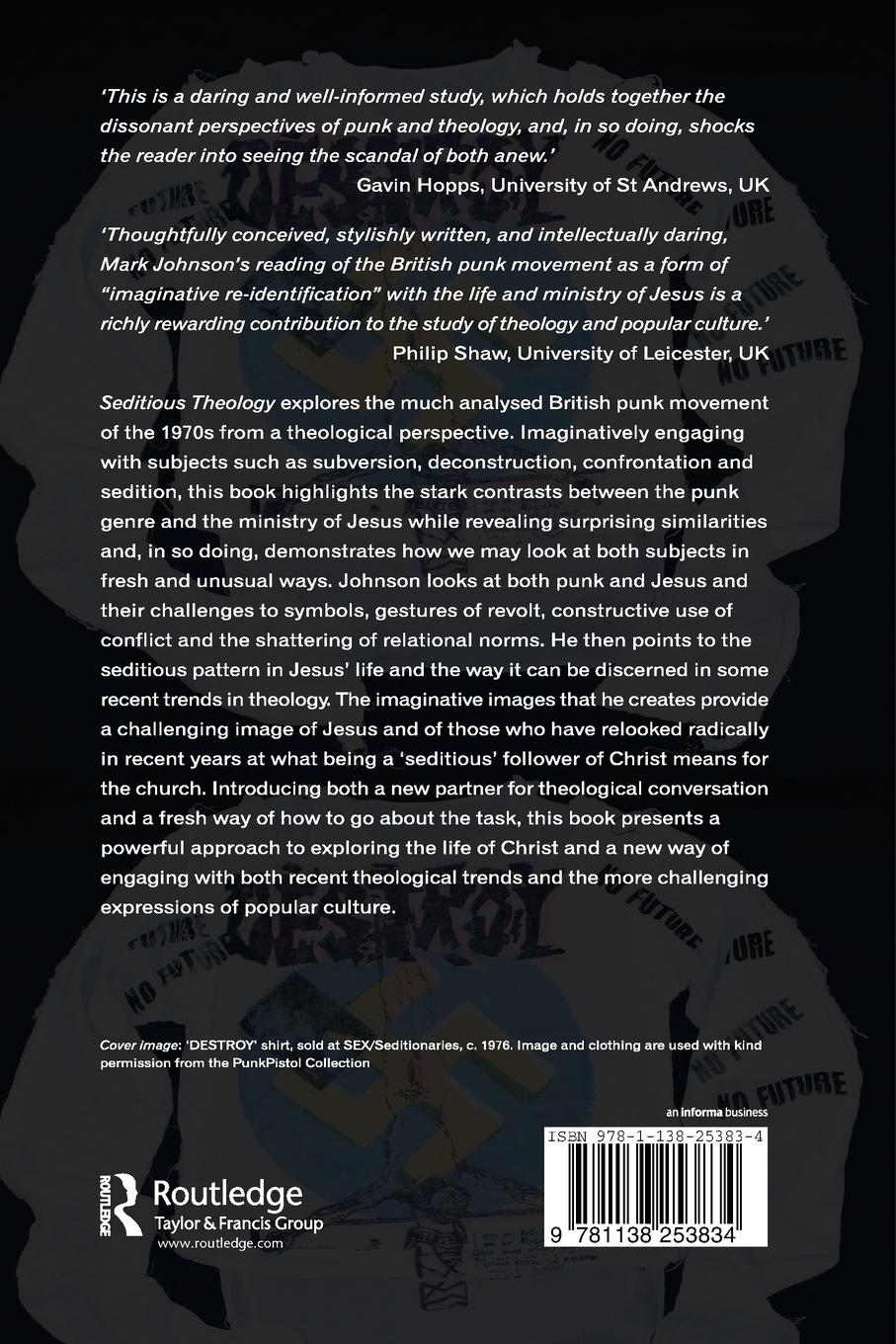 Rückseitencover Seditious Theology