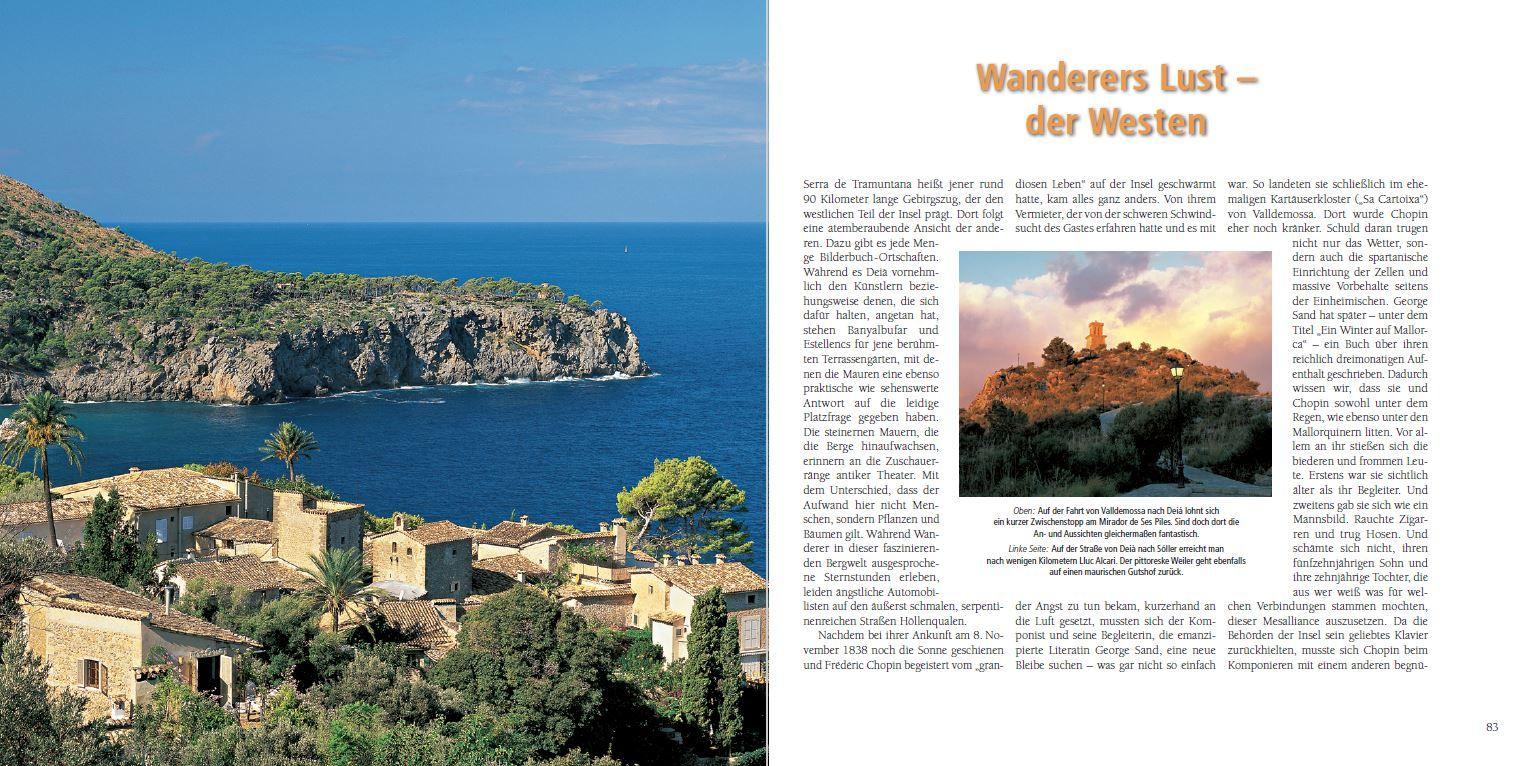 Beispielinhalt (Bild) Mallorca - Sonne, Meer und Berge