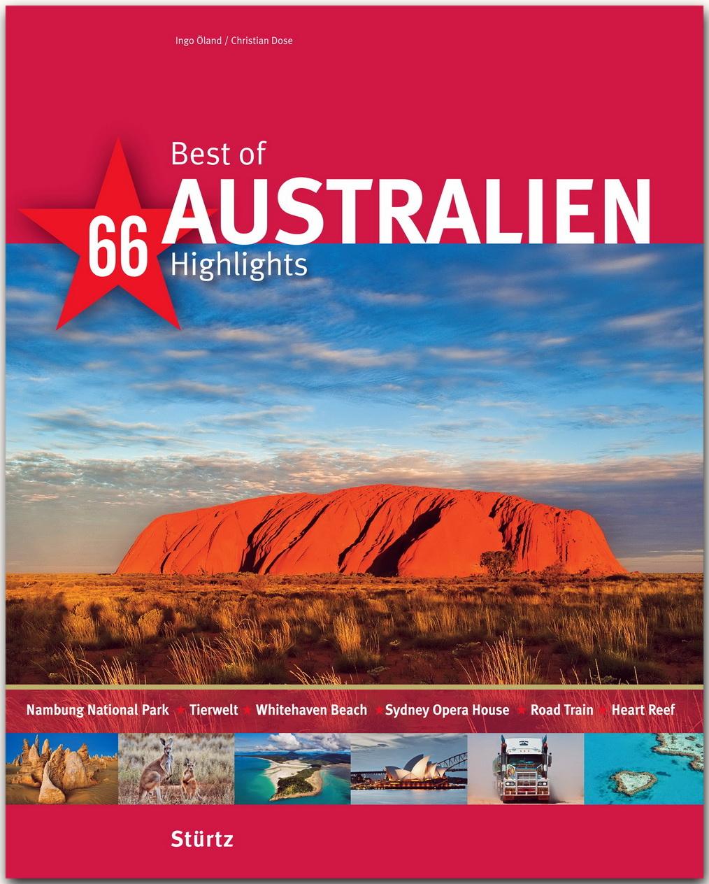 Vorderes Coverbild Best of AUSTRALIEN - 66 Highlights