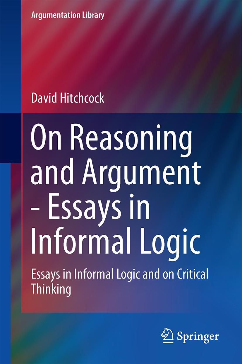 Vorderes Coverbild On Reasoning and Argument