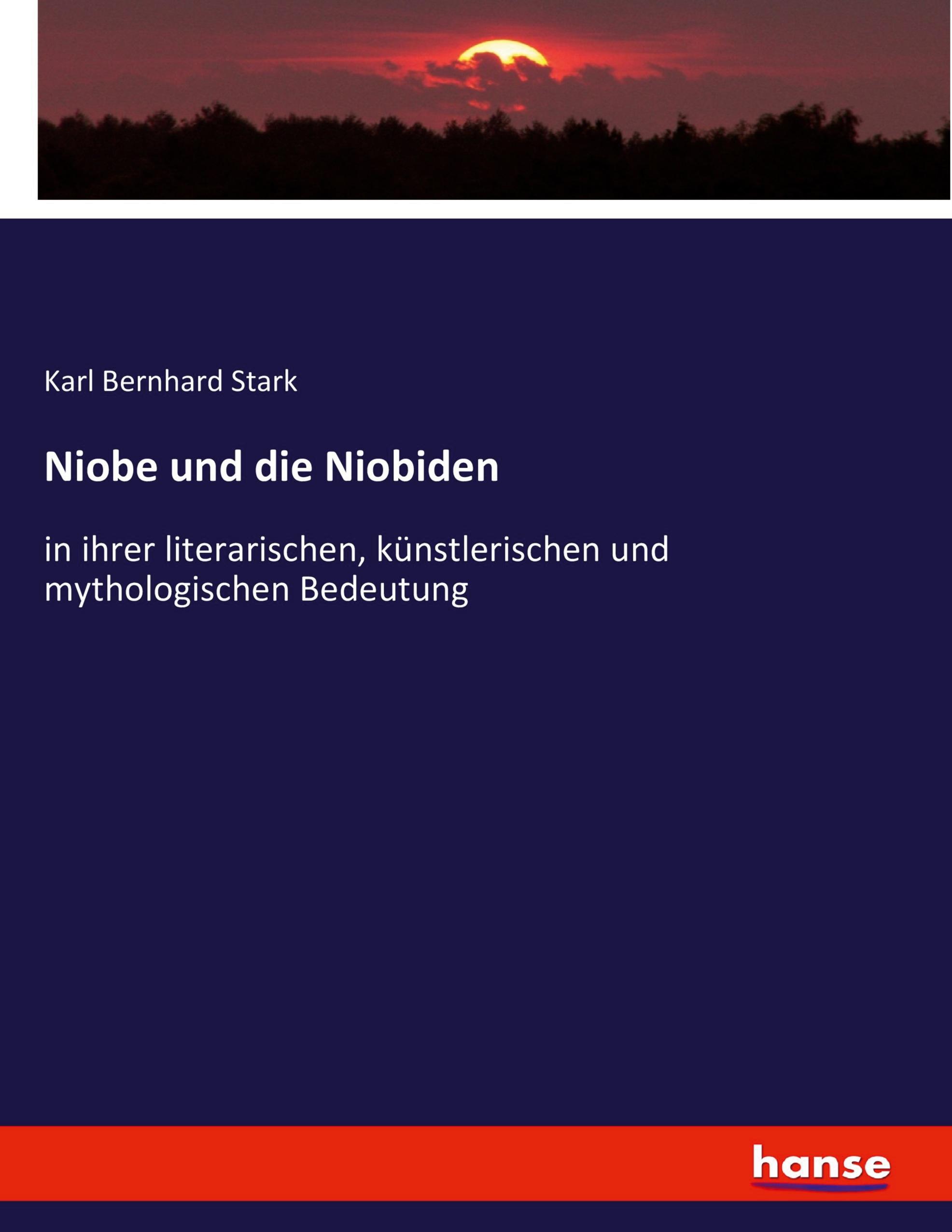 Vorderes Coverbild Niobe und die Niobiden