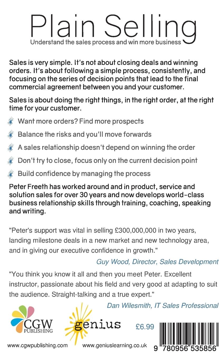 Rückseitencover Plain Selling