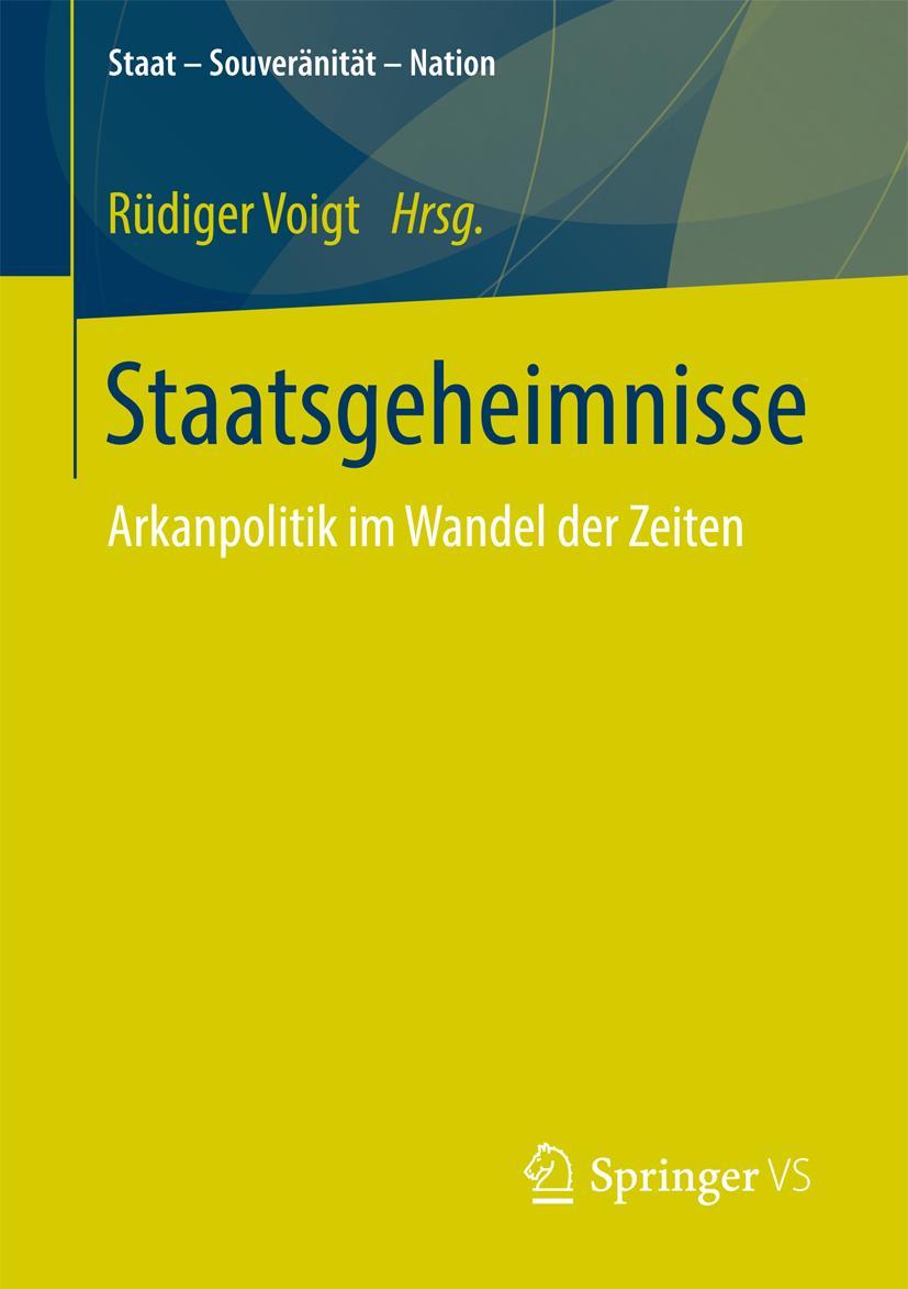 Vorderes Coverbild Staatsgeheimnisse