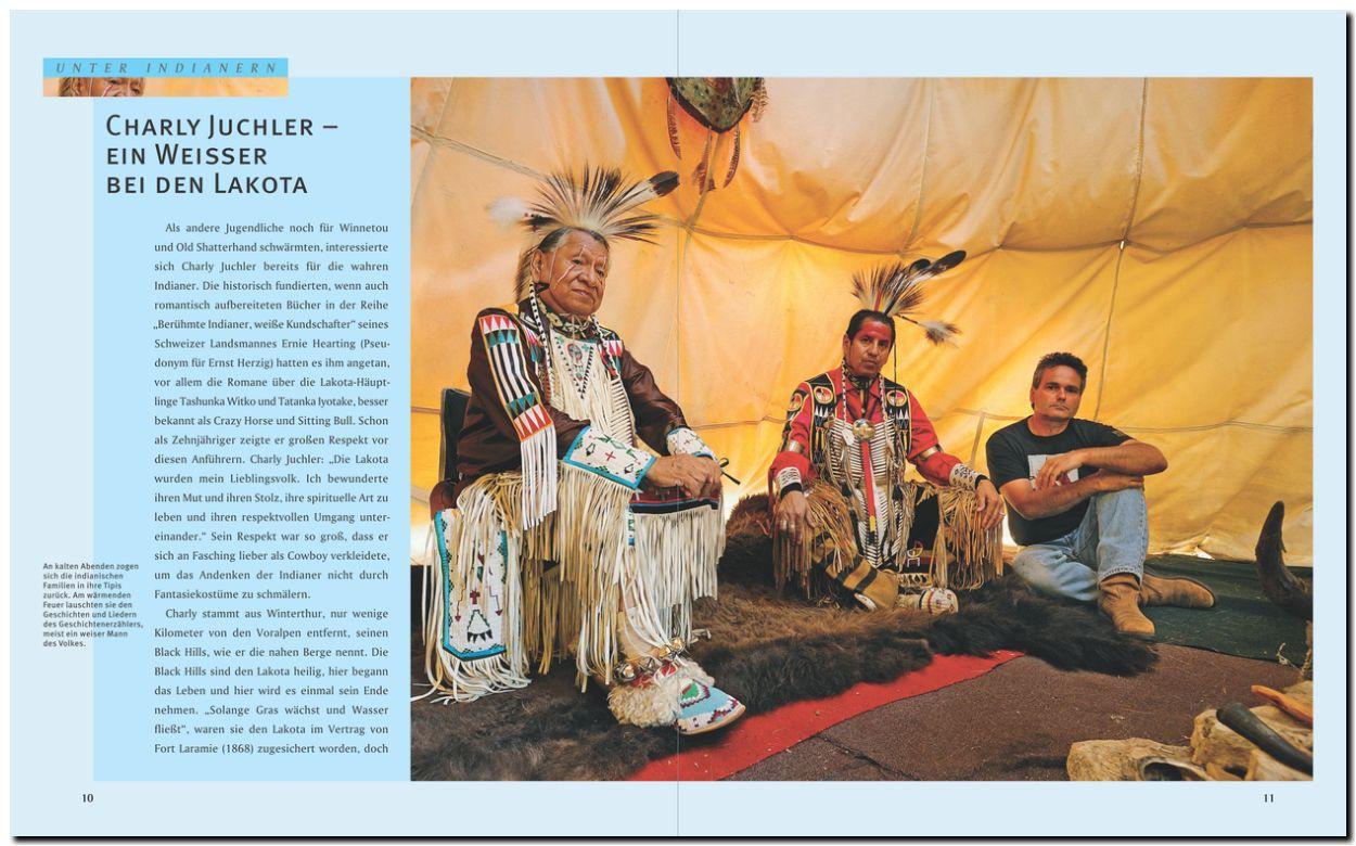 Beispielinhalt (Bild) Unter Indianern - Bei den Lakota im amerikanischen Westen