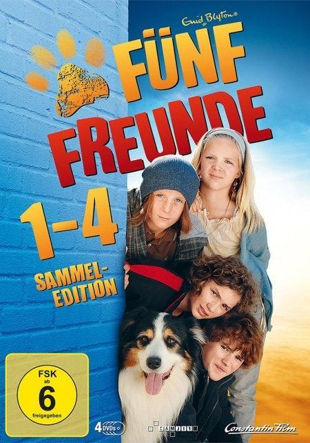 Vorderes Coverbild Fünf Freunde 1-4