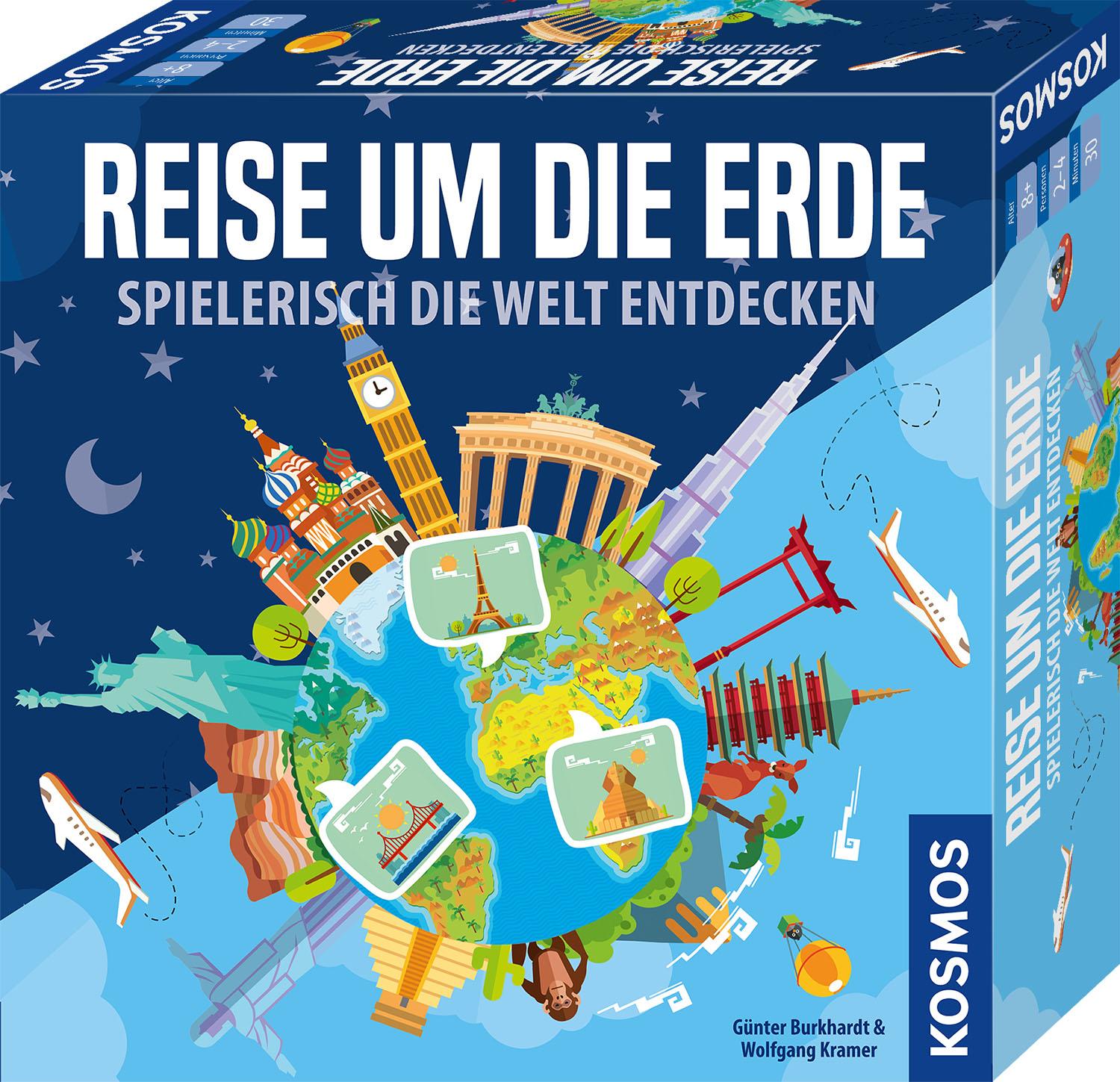 Vorderes Coverbild Reise um die Erde - Spielerisch die Welt entdecken