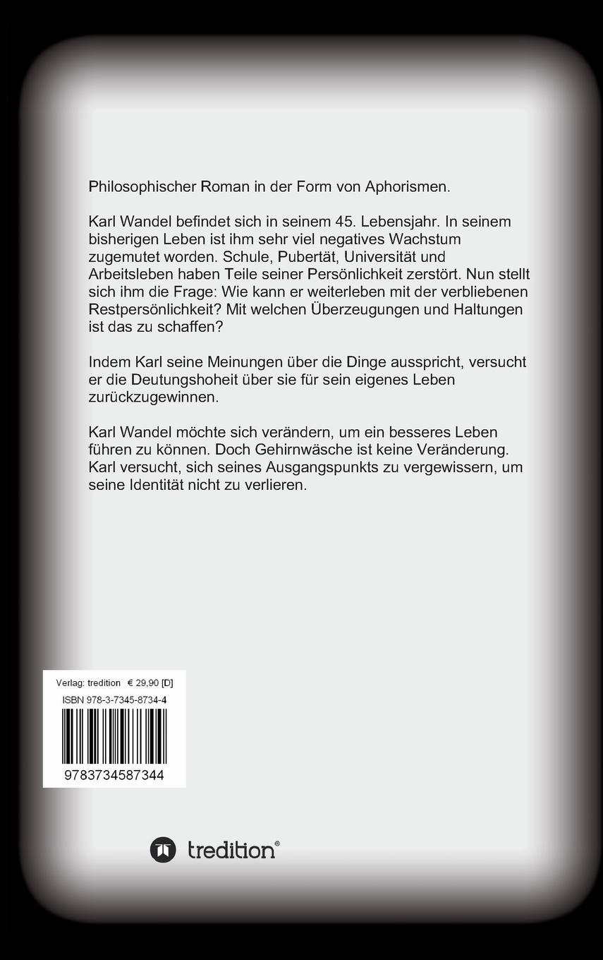 Rückseitencover Überleben unter Menschen