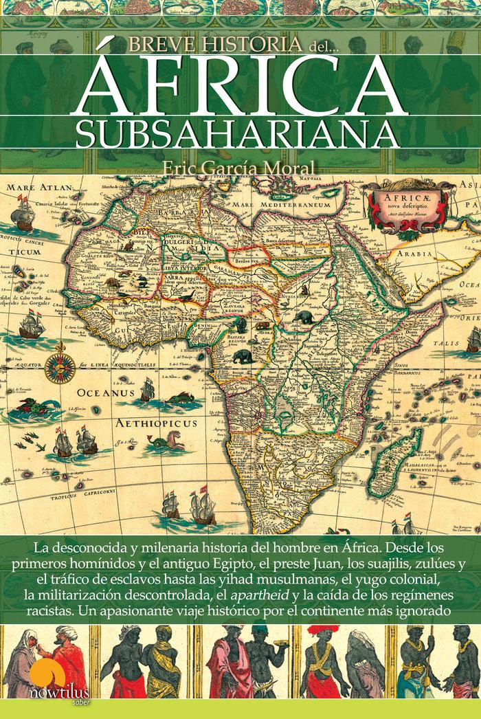 Vorderes Coverbild Breve historia del África subsahariana