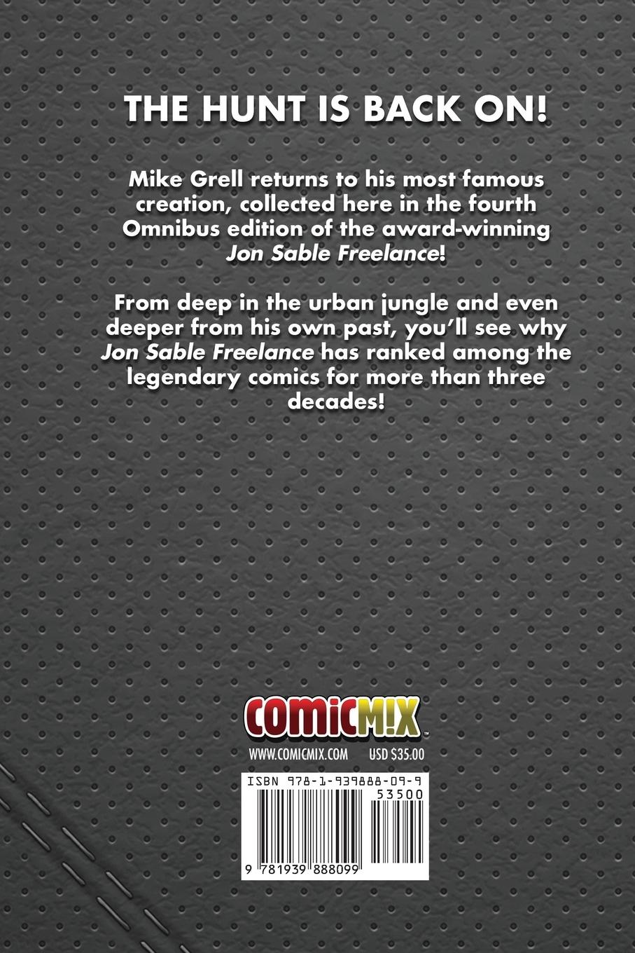 Rückseitencover Jon Sable Freelance Omnibus 4