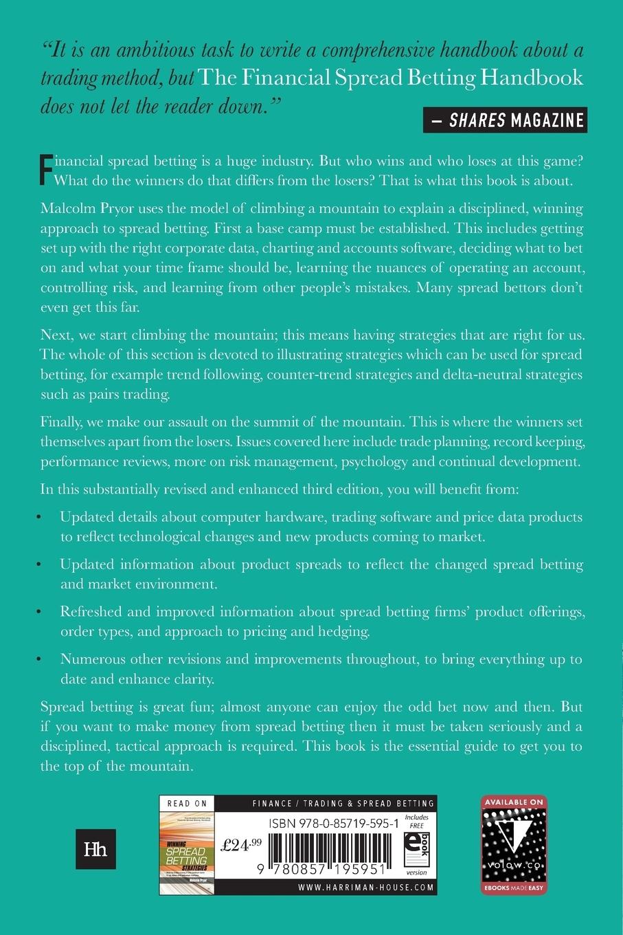 Rückseitencover Financial Spread Betting Handbook (3RD EDITION)