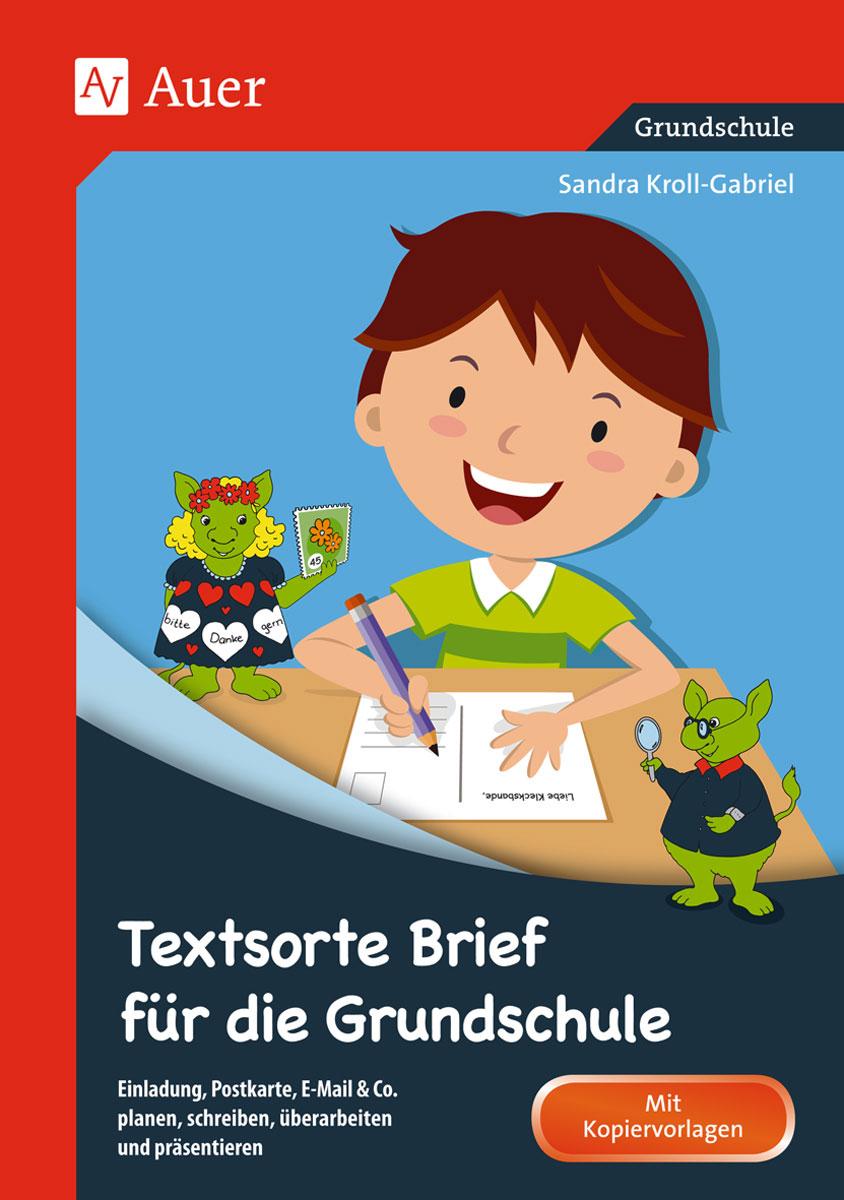 Vorderes Coverbild Textsorte Brief für die Grundschule