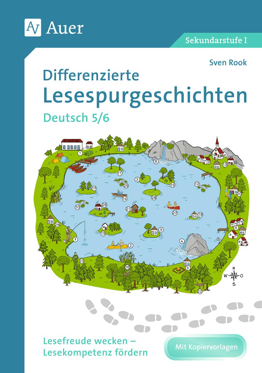 Vorderes Coverbild Differenzierte Lesespurgeschichten Deutsch 5-6