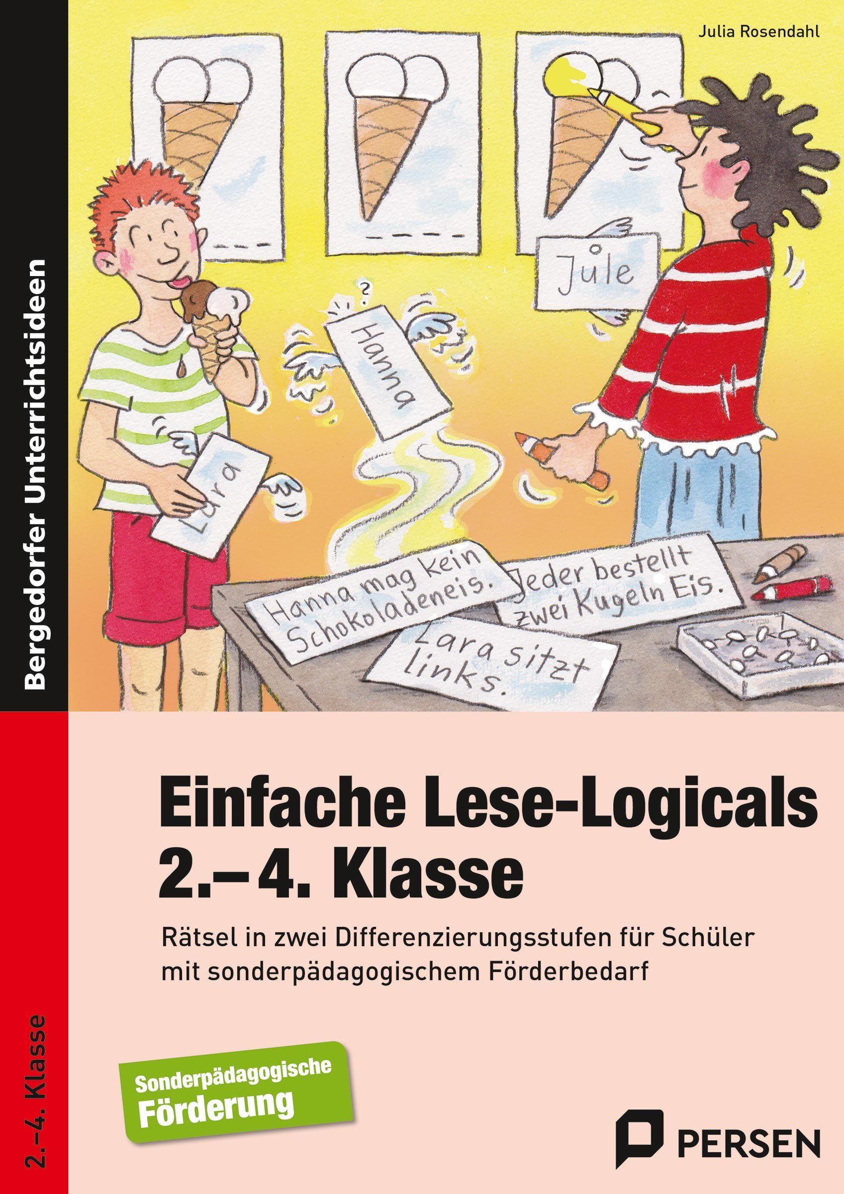 Vorderes Coverbild Einfache Lese-Logicals - 2.-4. Klasse