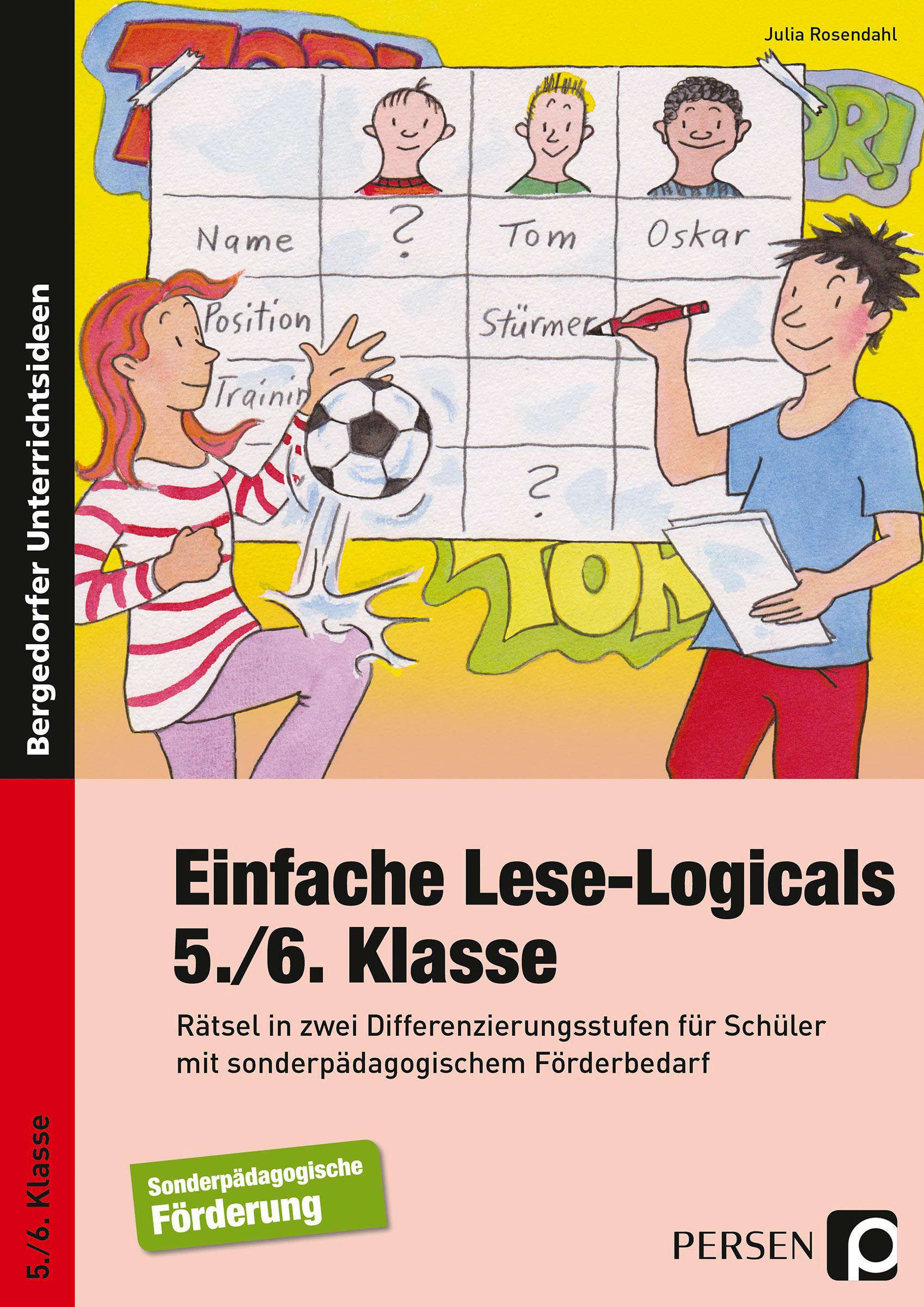 Vorderes Coverbild Einfache Lese-Logicals - 5./6. Klasse
