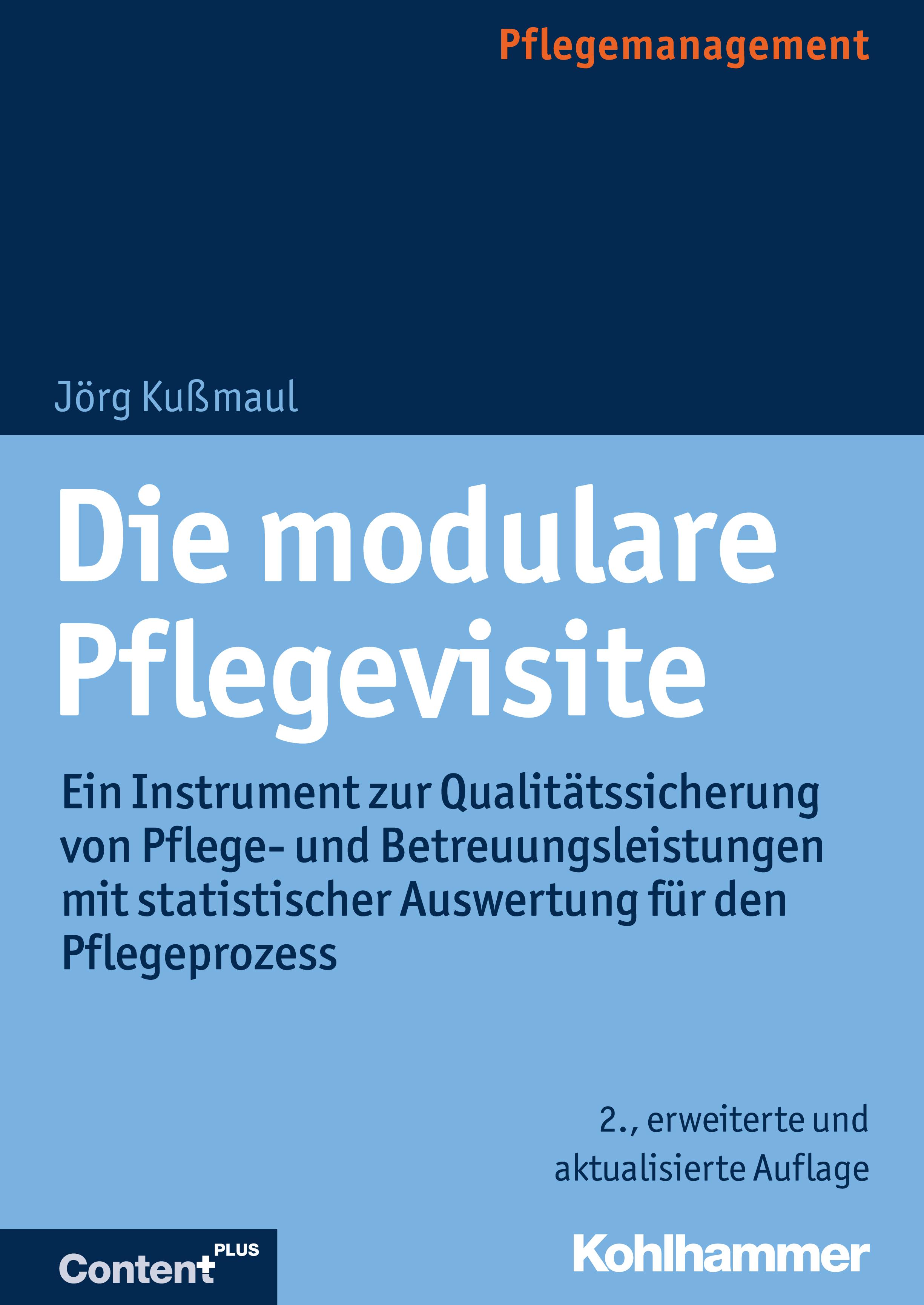 Vorderes Coverbild Die modulare Pflegevisite