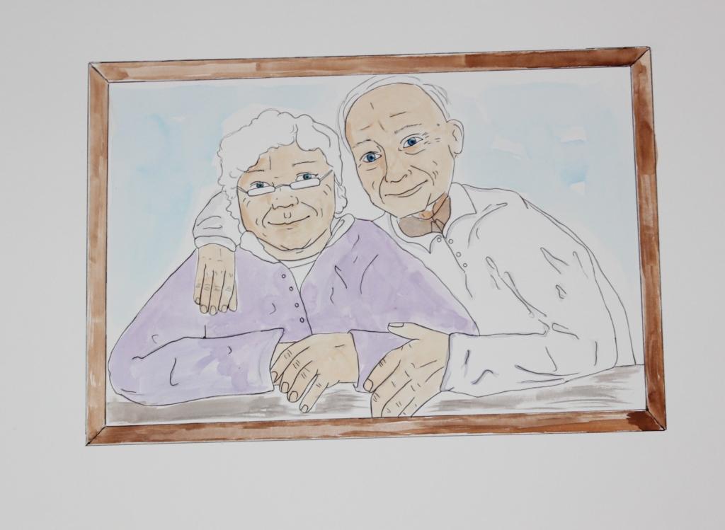 Beispielinhalt (Bild) Max, sein Opa und Columba