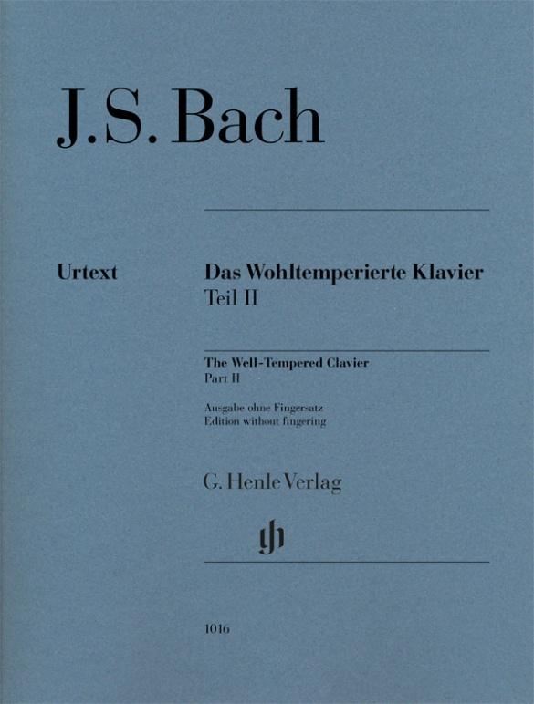 Vorderes Coverbild Bach, Johann Sebastian - Das Wohltemperierte Klavier Teil II BWV 870-893
