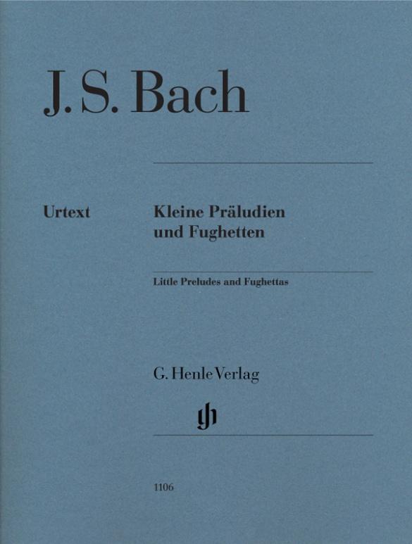 Vorderes Coverbild Kleine Präludien und Fughetten, Urtext