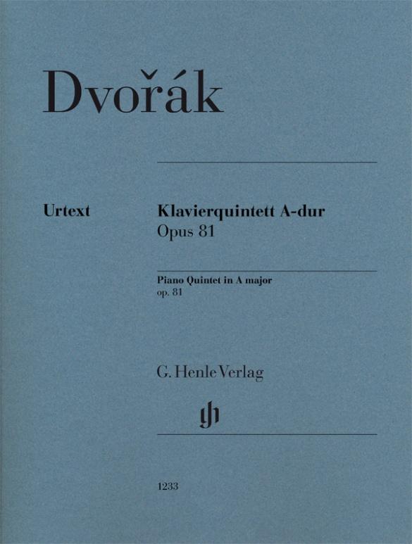 Vorderes Coverbild Dvorák, Antonín - Klavierquintett A-dur op. 81