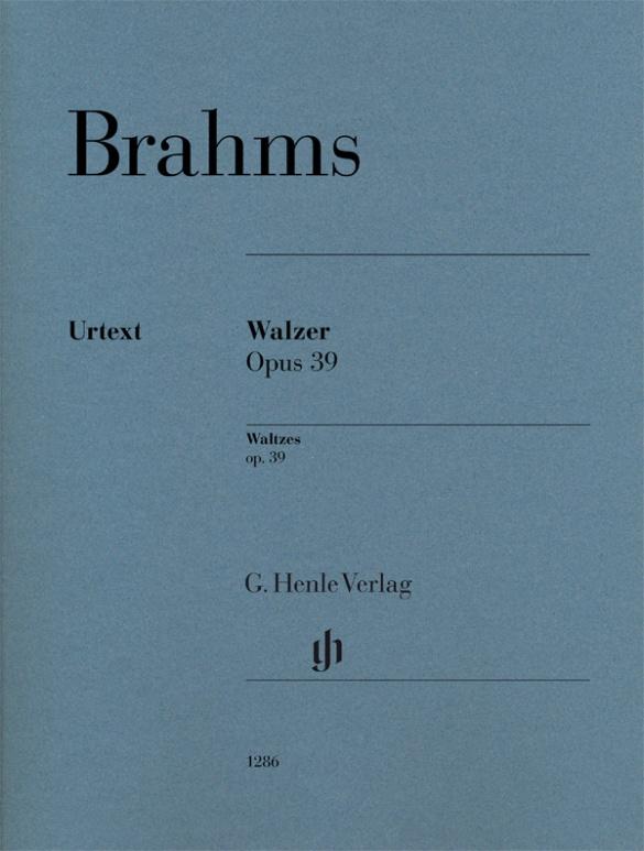 Vorderes Coverbild Brahms, Johannes - Waltzes op. 39