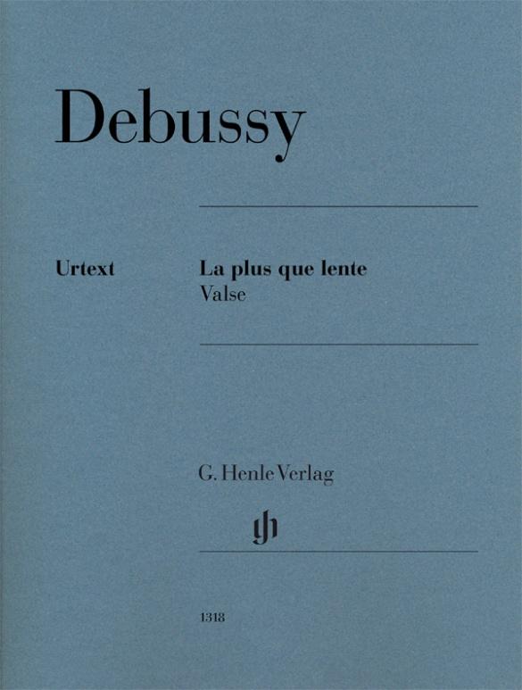 Vorderes Coverbild Debussy, Claude - La plus que lente - Valse